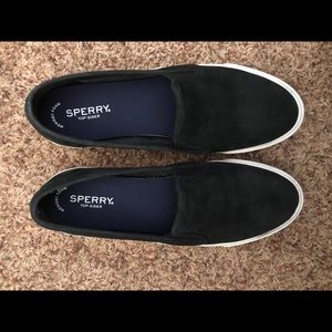Sperry Black Slip on sneaker